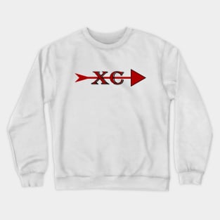 XC with arrow Crewneck Sweatshirt